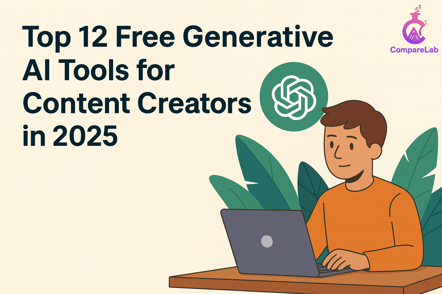 Top 12 Free AI Tools for Content Creators in 2025
